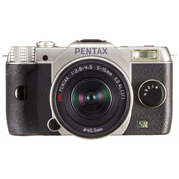ペンタックス PENTAX Q7 ズームレンズキット シルバー 良品 動作確認