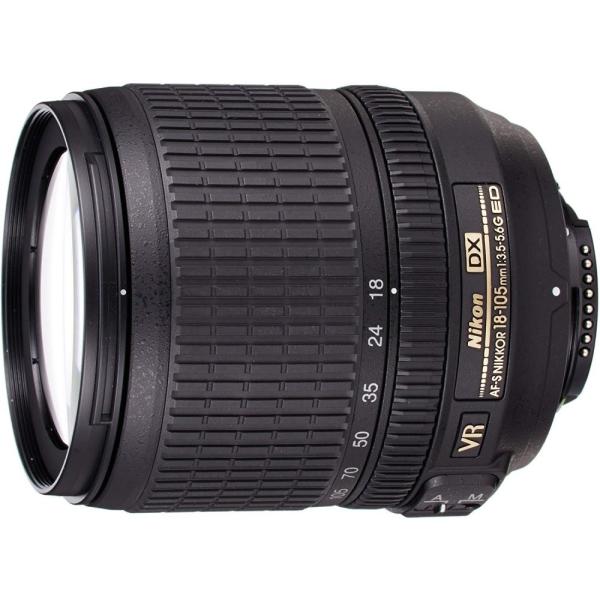 Nikon ニコン 18-105mm 3.5-5.6G ❤️付属品完備❤️ レンズ ニコン Nikon 標準ズームレンズ AF-S DX NIKKOR 18-105mm f/3.5