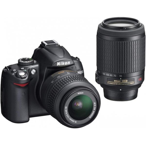Nikon D5000 ダブルズーム 動作未確認 デジタル一眼レフ 付属品多数 ニコン（Nikon） Nikon D5000 ダブルズームキット 良品 動作確認済み 1