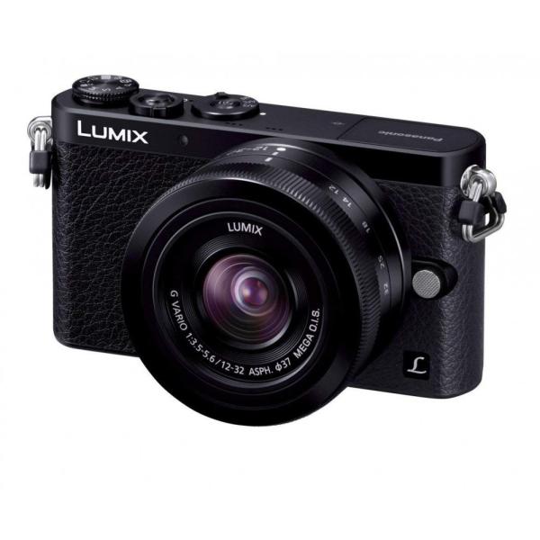 【美品】Panasonic Lumix GM1 BLK と付属品セット Panasonic パナソニック GM1 レンズキット 標準ズームレンズ付属