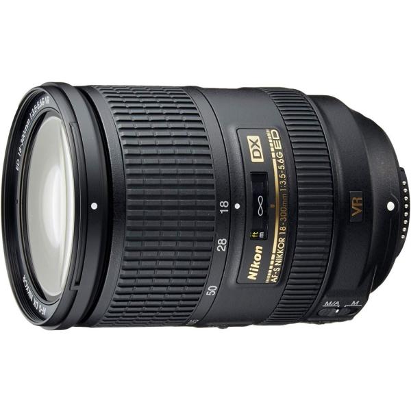 【返品保証・動作確認済】Nikon Review Lens VR ED f/3.5-5.6G 18-300mm Nikkor DX AF-S Nikon NIKKOR18-300mm DX AF-S レンズ(ズーム)