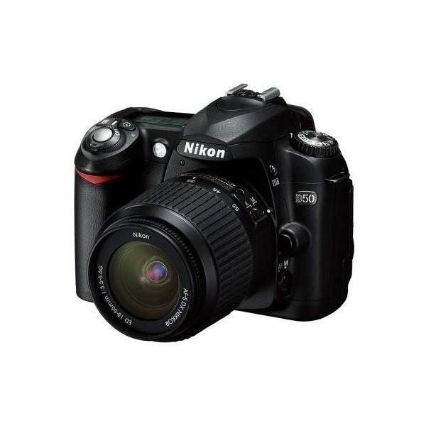 ニコン Nikon D50 ブラック レンズキット SDカード付き <プレゼント