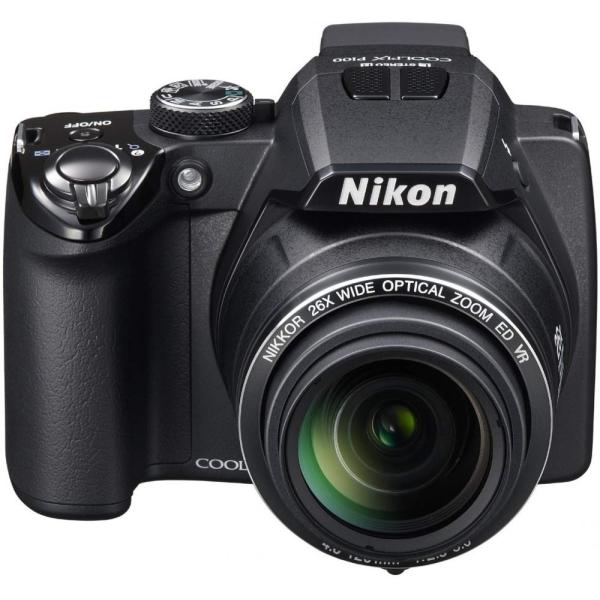 Nikon.COOLPIX.P100・美品 CONTAX（コンタックス） Nikon COOLPIX P100 ブラック 良品 動作確認