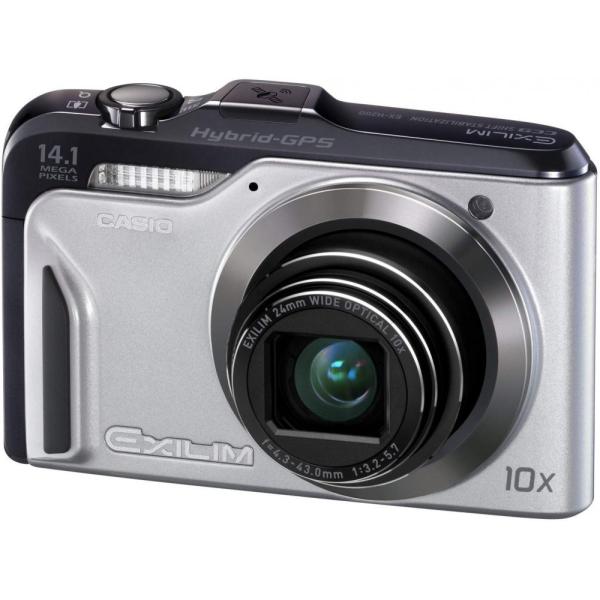 ✨️新品未使用級✨️稼働たった1日✨️CASIO EXILIM EX-H20G CONTAX（コンタックス） CASIO EXILIM EX-H20G シルバー 良品 動作確認