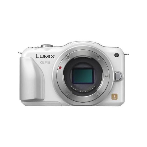 ★ パナソニック Panasonic LUMIX DMC-GF5 ホワイト Panasonic（パナソニック） ルミックス GF5 ホワイト ボディ 良品 動作