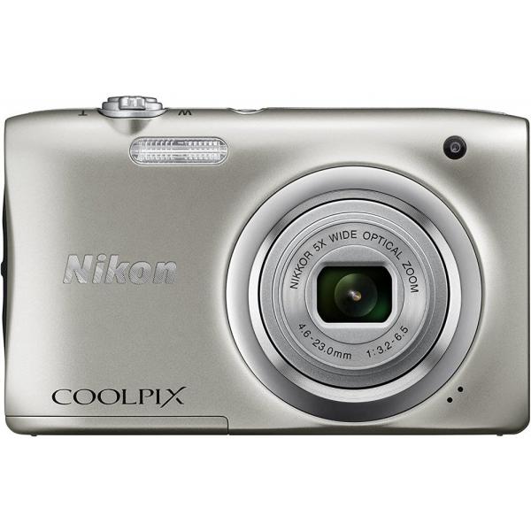 Nikon COOLPIX A100デジタルカメラ【動作確認済み・美品】 CONTAX（コンタックス） Nikon COOLPIX A100 シルバー 良品 動作確認