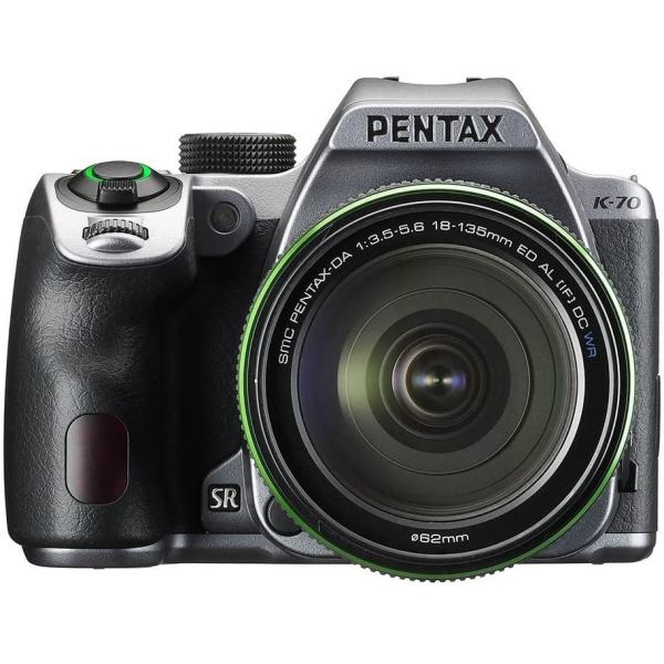 ペンタックス PENTAX K-70 18-135mmWRレンズキット シルキーシルバー