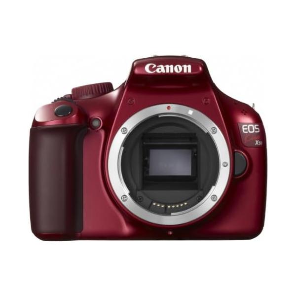 Canon デジタル一眼レフカメラ EOS Kiss X50 動作OK CONTAX（コンタックス） Canon EOS Kiss X50 レッド ボディ 良品 動作
