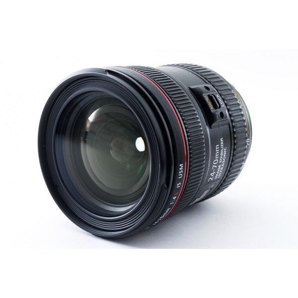 キヤノン（Canon） Canon EF 24-70mm F/4 L IS 美品 EW-83L