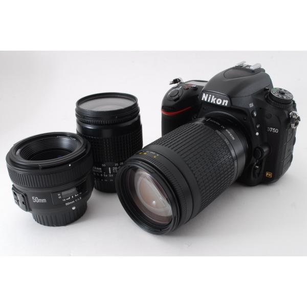 Nikon - ❤Nikon❤美品❤標準＆超望遠＆単焦点レンズ❤D750 トリプルレンズセット ニコン Nikon D750 単焦点＆標準＆超望遠トリプルレンズセット