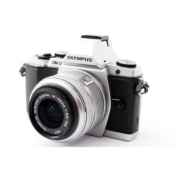 オリンパス（OLYMPUS） OLYMPUS OM-D E-M5 シルバー レンズキット 美品
