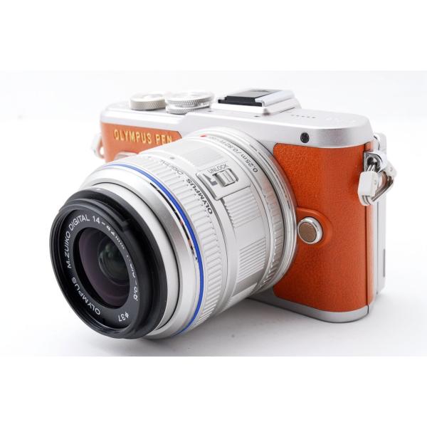 美品OLYMPUS E-PL8 カメラ レンズセット オリンパス（OLYMPUS） OLYMPUS E-PL8 ブラウン レンズセット 美品