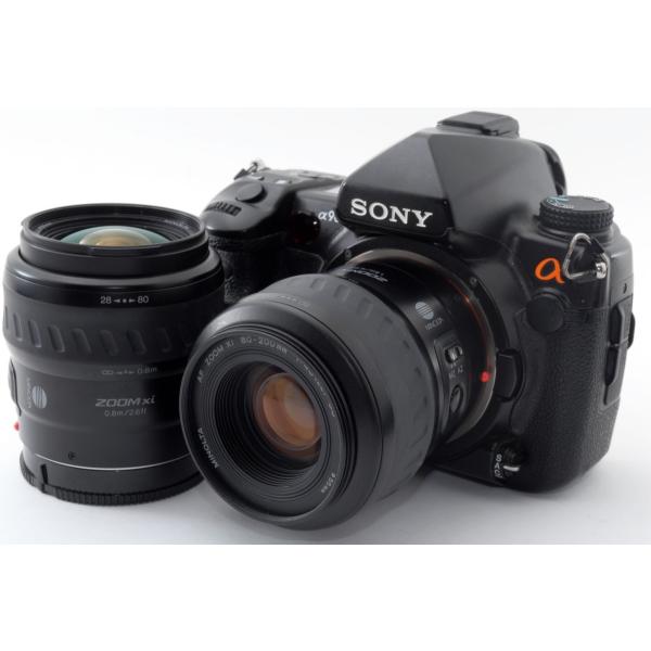 ソニー SONY α900 DSLR-A900 ダブルズームセット ブラック 美品 