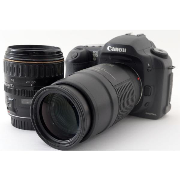 キヤノン Canon EOS 10D ダブルズームセット 美品 ストラップ付き
