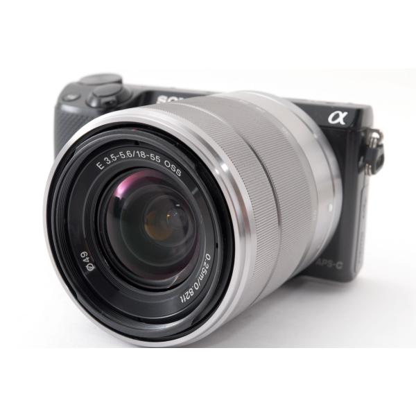 【動作確認済✅️】SONY Nex-5【保証付】 SONY（ソニー） SONY NEX-5R フラッシュ ブラック 美品 SDカード付