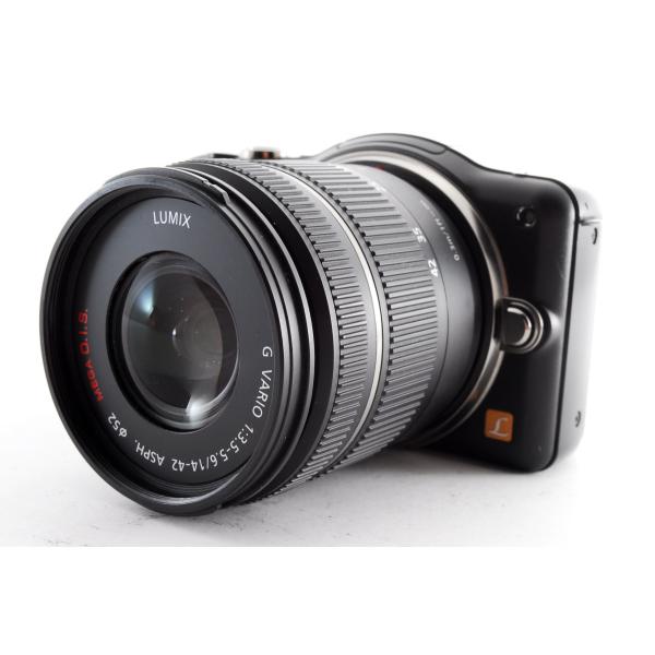 パナソニック Lumix DMC-GF3 ブラック レンズキット 美品 手軽でも高  
