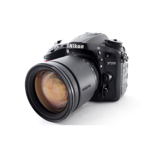 ニコン Nikon D7200 高倍率ズームレンズセット 美品 2416万画素 スマホへ転送 防塵防滴 ストラップ付き &lt;YKJ02&gt;