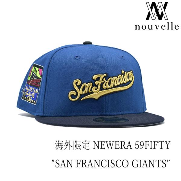 59FIFTY 海外限定 NEW ERA ” SAN FRANCISCO GIANTS BLUE NAVY