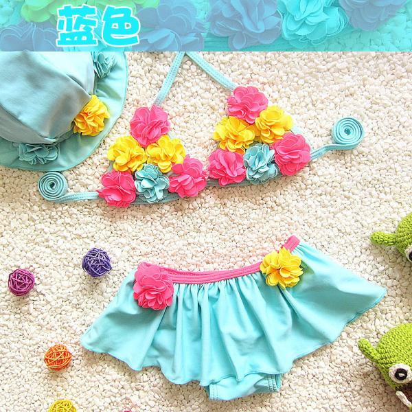 カラー:ブルー/ピンクサイズ:XS-XXL素材：ポリエステル80％ ポリウレタン20％ 柔らかく、伸縮性も良い生地ので、肌触りバッチリ、通気性に優れ、乾きやすいです。6サイズからをお選べ、ベビーからキッズまでの小さな女の子におすすめのお洒落...