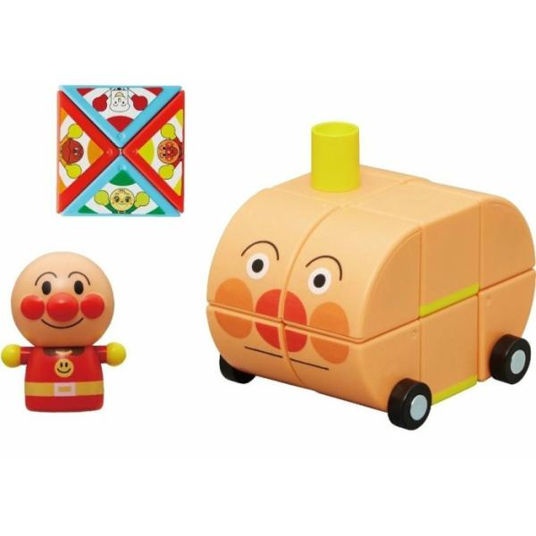 バンダイ アンパンマン 磁石でパチッと ひらめきキューブ アンパンマンごうセット 知育玩具 価格比較 価格 Com