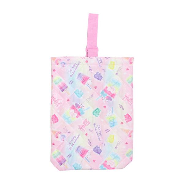 【メール便対応】サイズ展開：Free対象：キッズ 女の子 ガールズ 子供タイプ：シューズバッグ キルティング 習い事バッグ 靴入れ 小学校 新入学 新学期 お祝い ギフト 入園 通園 キルト人気のキャラクター新入学グッズシューズバッグ 手提...