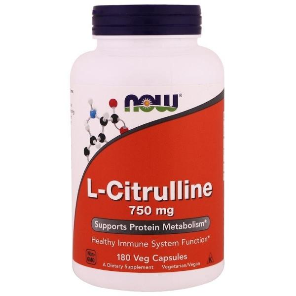 Lシトルリン 750mg ナウフーズ 180錠 NOW FOODS L-Citrulline 750mg 180cap