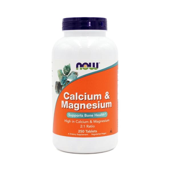 カルシウム ＆ マグネシウム ナウフーズ 250錠 NOW FOODS Calcium &amp; Magnesium 250CAP