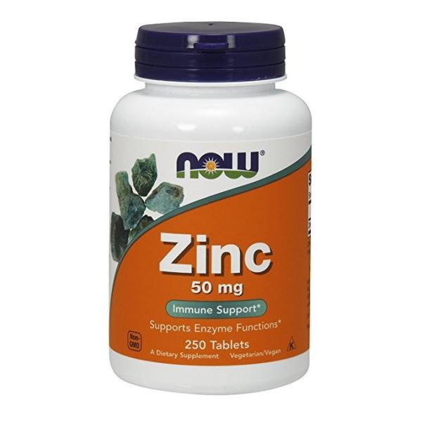 亜鉛 50mg ナウフーズ 250錠 Now Foods Zinc 50 250 Tablets