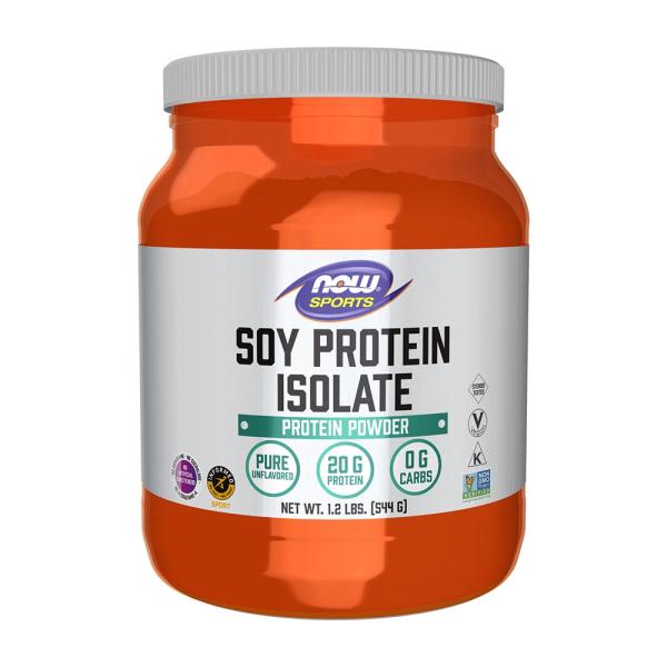 ソイプロテインアイソレートプロテインパウダーピュアパーム544g ナウフーズ Now Foods Sports Soy Protein Isolate Protein Powder Pure Unflavored, 1.2 lb