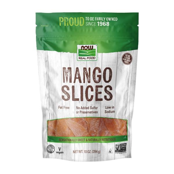 リアルフード マンゴースライス 284g ナウフーズ Real Food Mango Slices, 10 oz  NOW Foods