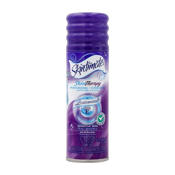 スキンセラピーセンサーティブスキンシェーブジェル、198 g　Skintimate　Skin Therapy Sensitive Skin Shave Gel, 7 oz