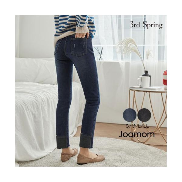 韓国 ファッション パンツ ボトムス タグポイントスキニーパンツ レディース 人気海外一番