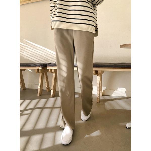 韓国 商舗 ファッション パンツ ボトムス ワイドルーズパンツ レディース