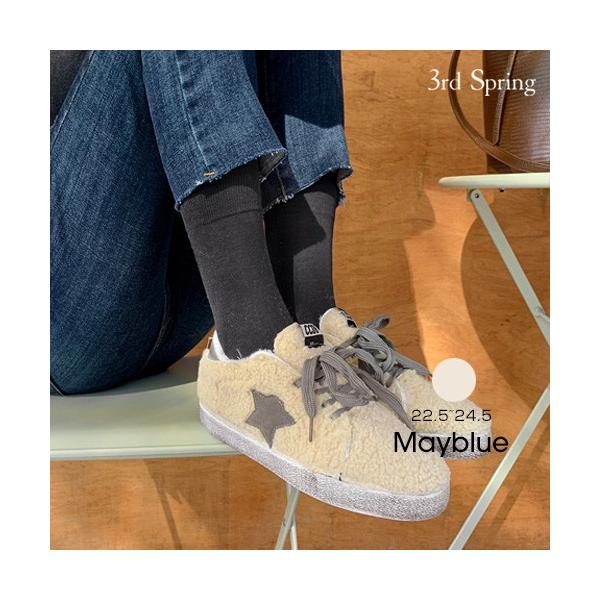 韓国 ファッション シューズ 好評 レディース 秋冬 スニーカー ボアスニーカー