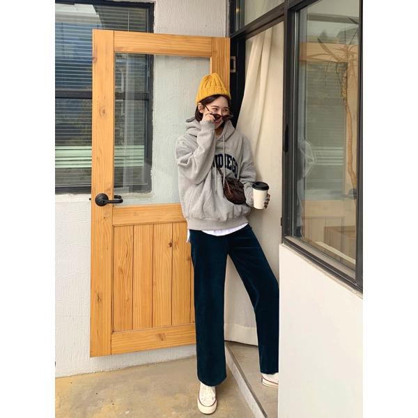 韓国 ファッション 奉呈 スウェット サンディエゴフーディー レディース パーカー