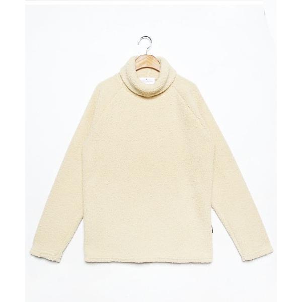 韓国 ファッション トレーナー レディース ボア 贈呈 ハイネック