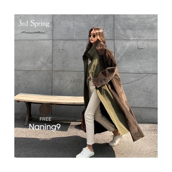 ノーカラーコート レディースユニークレイヤードロングコート 激安挑戦中 秋冬