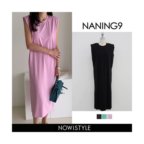 永遠の定番 韓国 ファッション ワンピース マキシ レディース ノースリーブ