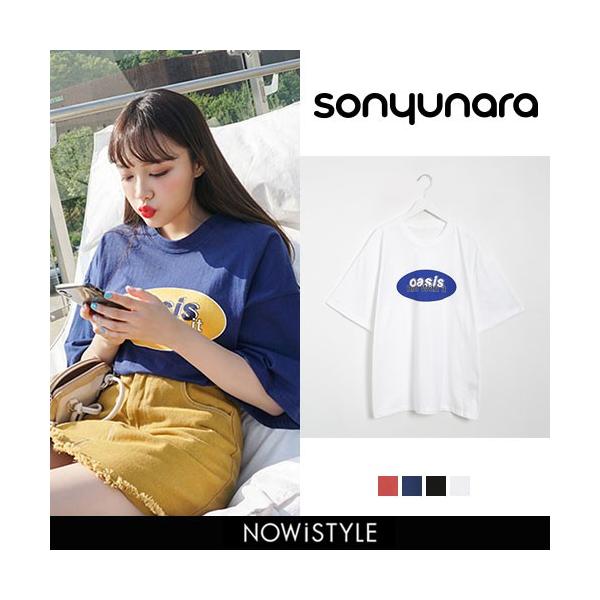 韓国 ファッション Tシャツ レディース おしゃれ 半袖 Oasis半袖 son19t095z3rd Spring 通販