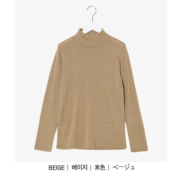 韓国 正規品スーパーsale 店内全品キャンペーン ファッション Tシャツ レディース 秋冬 半袖マーティンハイネック長袖tシャツ おしゃれ