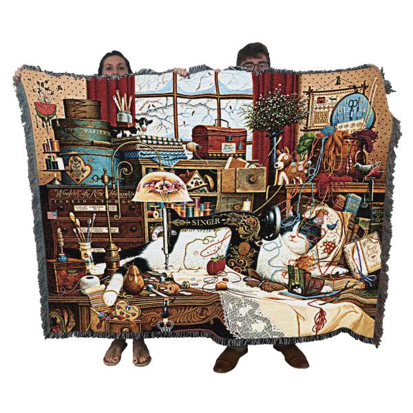 【並行輸入品】Pure Country Weavers Maggie The Messmaker Cat Charles Wysocki