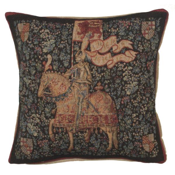 【並行輸入品】The Knight French装飾タペストリークッション The Knight French Tapestry Cushion