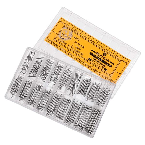 【並行輸入品】Flexzion Watch Band Spring Bars Set 360 Pcs   Wrist Watches Strap