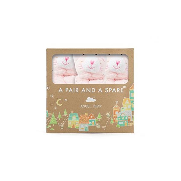 【並行輸入品】Angel Dear Three of A Kind Blankie, Pink Kitty by Angel Dear Ange