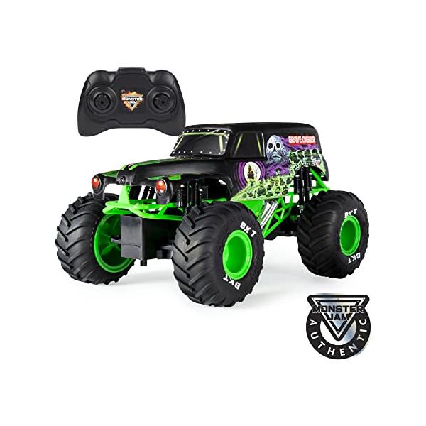 商品名: Monster Jam、公式墓掘りリモコントラック1:15スケール、2.4Ghz Monster Jam Official Grave Digger Remoter Control Monster Truck, 1: 15 Sca...