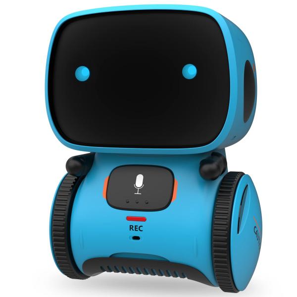 商品名: GILOBABY キッズロボットおもちゃ インタラクティブロボット コンパニオン スマートトーキングロボット 音声コントロールタッチセンサー付き ダンス 歌 録音 リピート 誕生日プレゼント 3歳以上 (ブルー) GILOBABY...