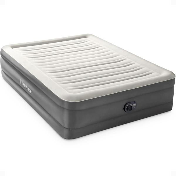 【並行輸入品】Intex 64095T TruAire Luxury Queen Sized Air Mattress 18 Inch Tall