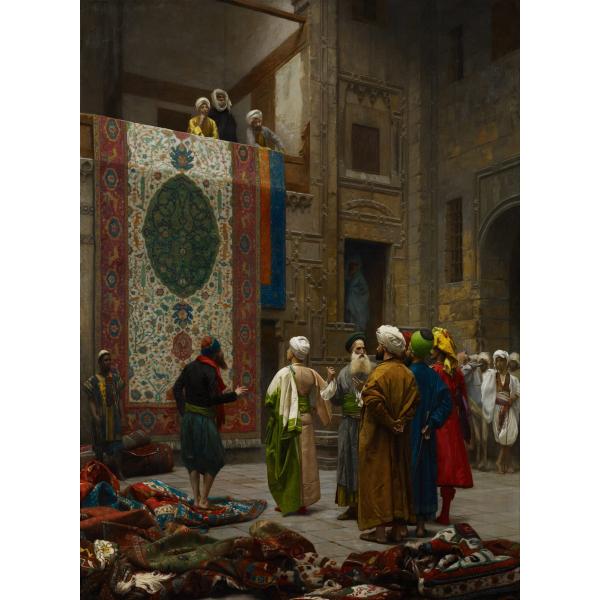 【並行輸入品】 WONDERFULITEMS The Carpet Merchant Court of the Rug Market Cairo