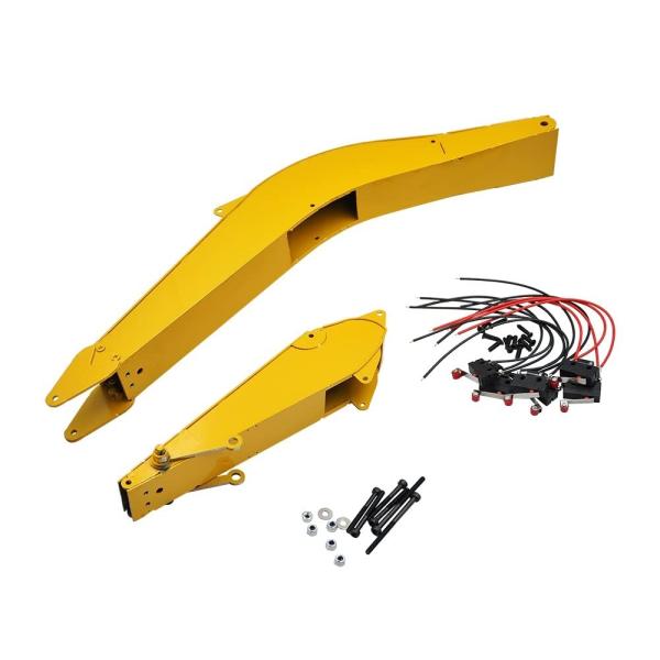 商品名:  DAPENGNIAO Upgrade Full Metal Big and Small Arm for HUINA 1550 RC Crawler Car 15CH 2.4G 1:14 RC Excavator Metal Ar...