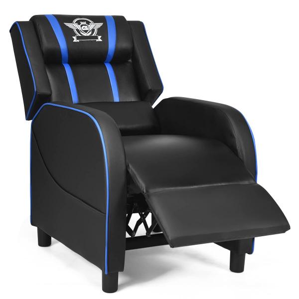 【並行輸入品】 GORELAX Modern Massage Gaming Recliner Chair, PU Leather Home Th